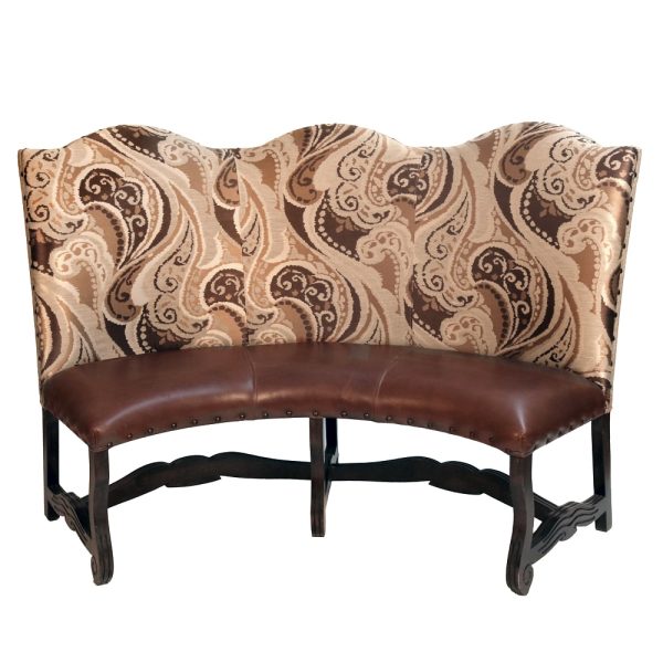 Curved Banquette Loveseat Settee Furniture T71L-1 - Image 10
