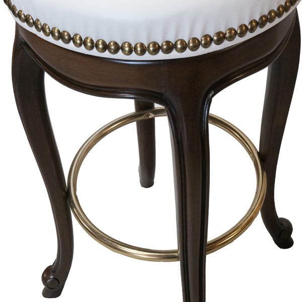 Dancing Lady Italian Cane Back Swivel Barstool S739BA-1 - Image 5