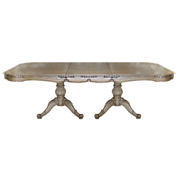 French Extendable Louis Pedestal Dining Table - Image 6