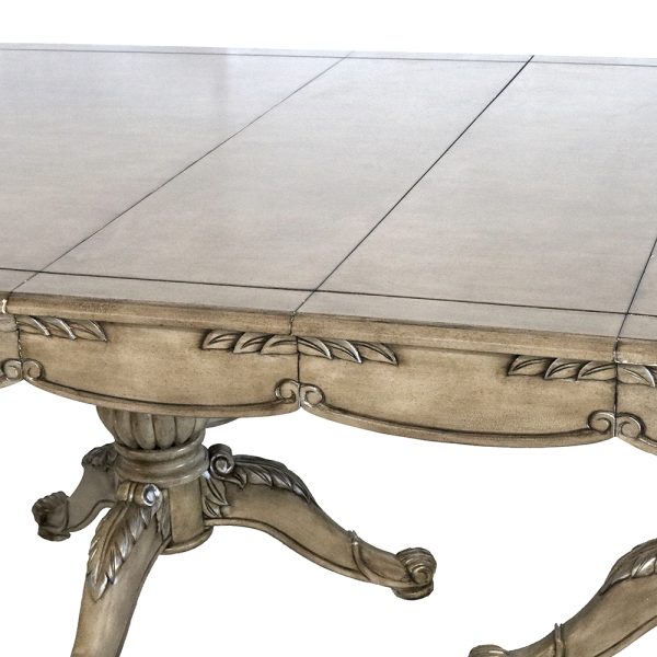 French Extendable Louis Pedestal Dining Table - Image 2