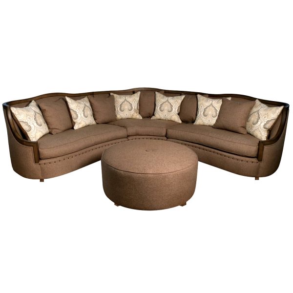Hasti Sectional Sofa with Tuscan Hill Coffee Table - Image 4