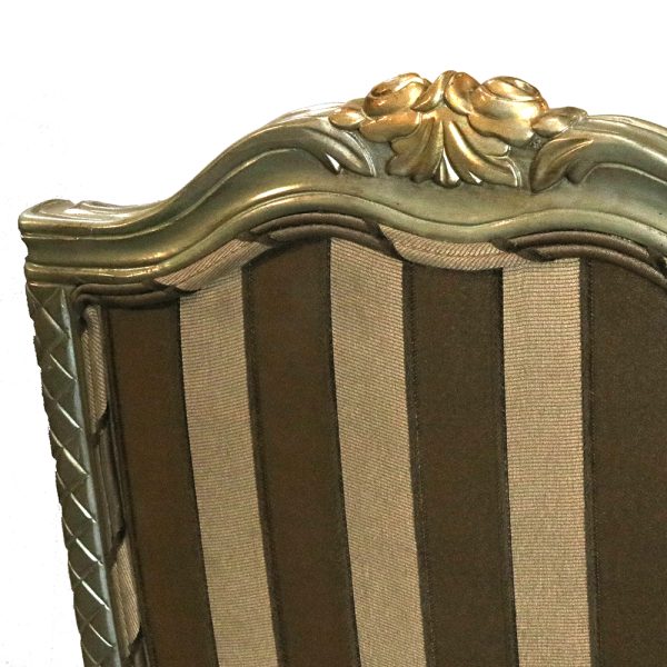 Italian Traditional Wing Back Side Chair - Image 4