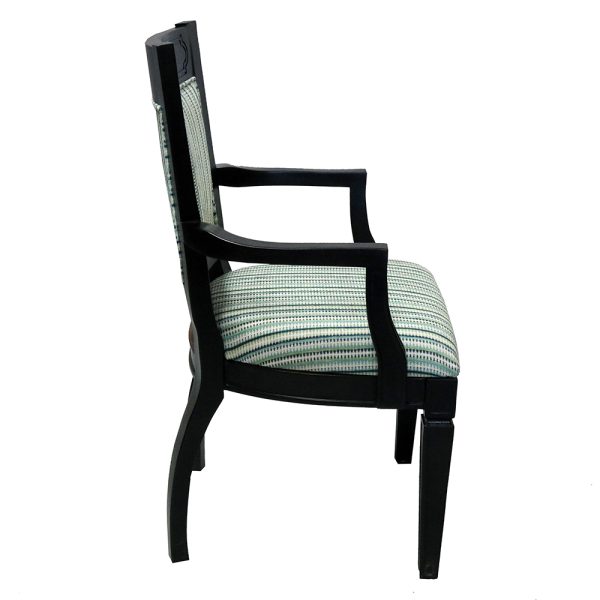 Kensington Upholstered Arm Dining Chair - Image 7