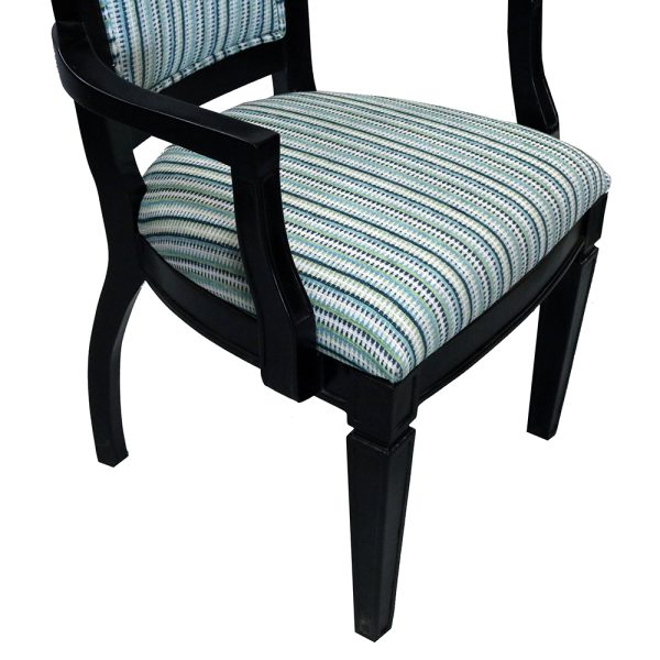 Kensington Upholstered Arm Dining Chair - Image 2