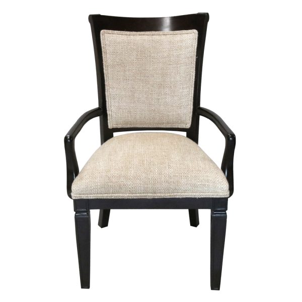 Lancaster X-Back Transitional Arm Dining Chair - Image 10