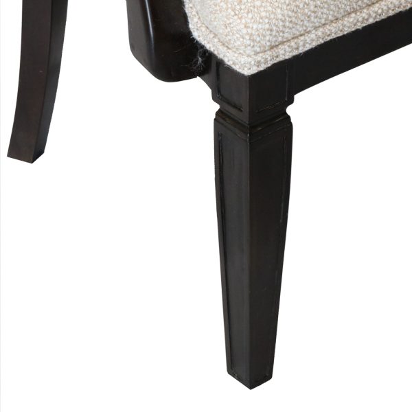 Lancaster X-Back Transitional Arm Dining Chair - Image 4
