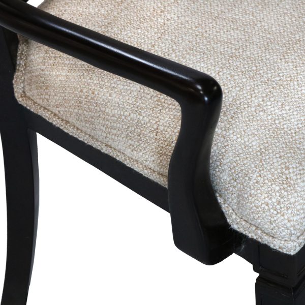 Lancaster X-Back Transitional Arm Dining Chair - Image 5