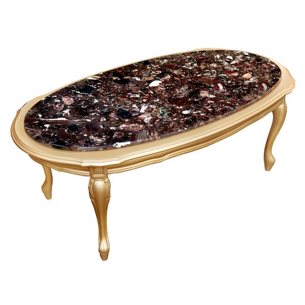 Mahsa Traditional Custom Wood Top End Table - Image 5
