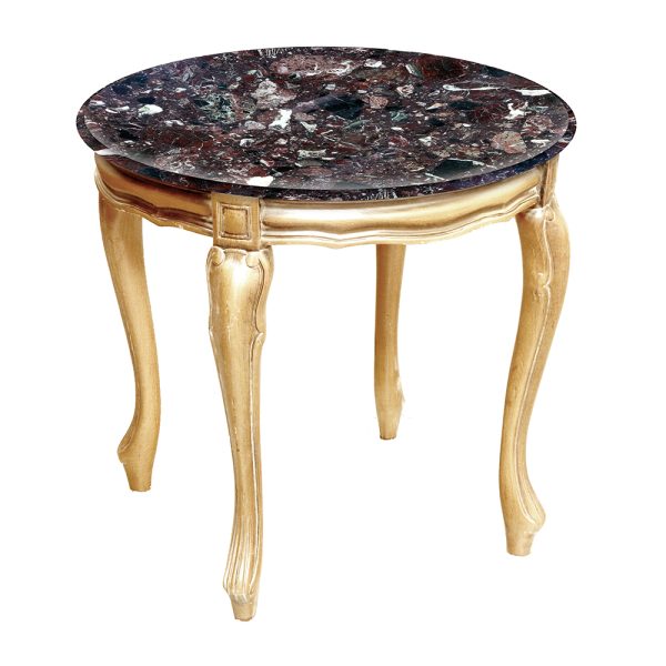 Mahsa Traditional Custom Wood Top End Table - Image 4