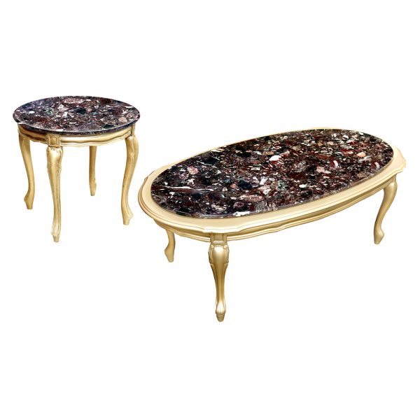 Mahsa Traditional Custom Wood Top End Table - Image 6