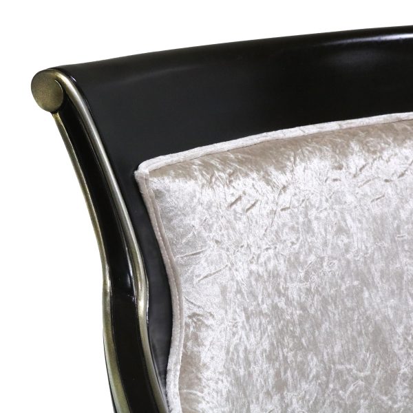 Majestic Noir Italian Lounge Chair - Image 3
