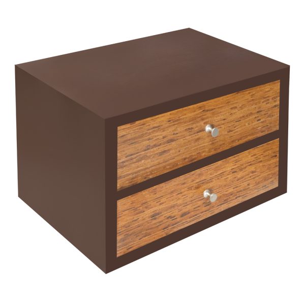 Moderno Two-Drawer Nightstand - Image 3