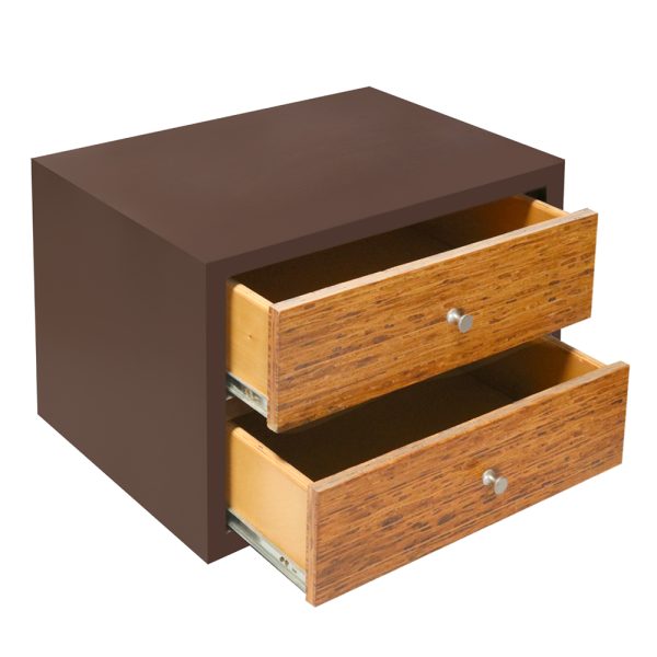 Moderno Two-Drawer Nightstand - Image 2