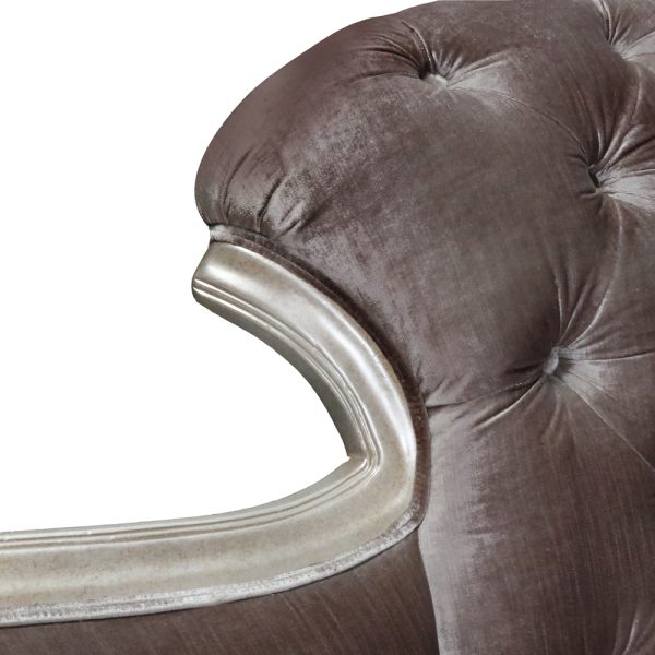 Mona Tufted Back Traditional Sofa - Image 4