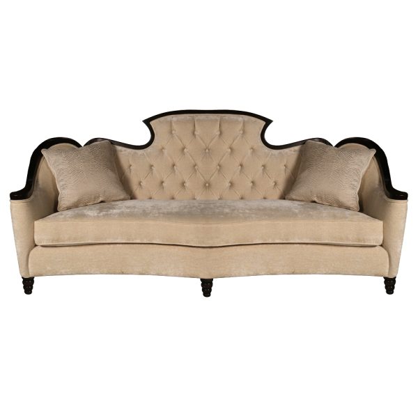 Monaliza Tufted Back Traditional 4 Piece Sofa Set - Image 2