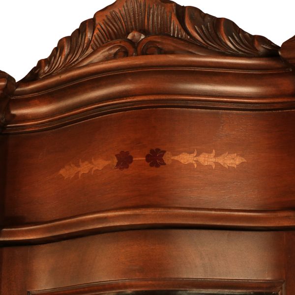 Pescara Italian Transitional China Hutch Cabinet - Image 3