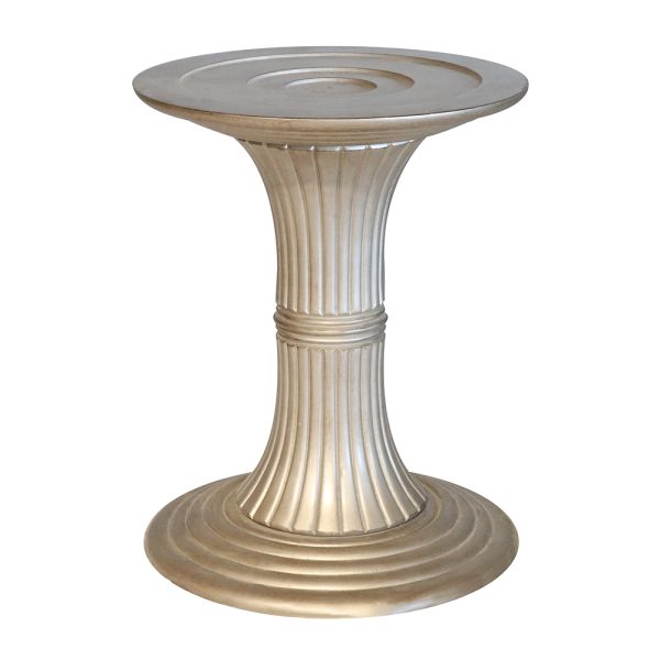 Round Spaghetti Wood Top Table - Image 7