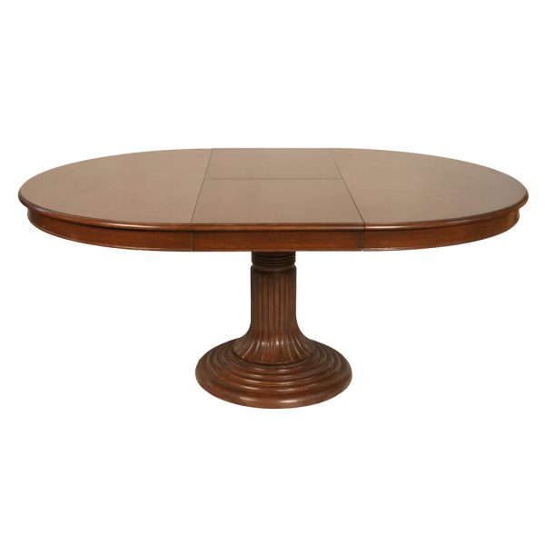 Round Spaghetti Wood Top Table - Image 2