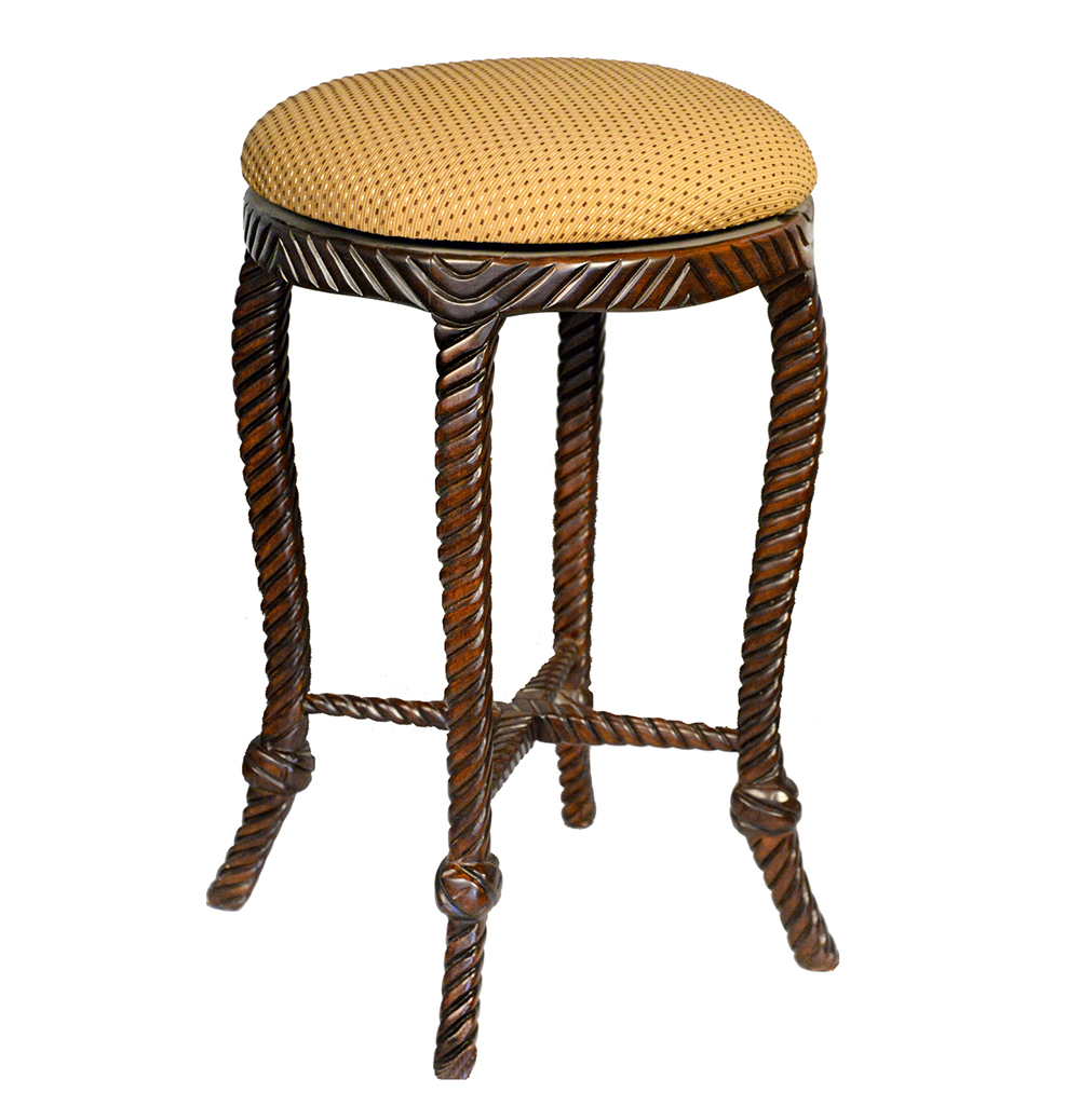 Wonder Rope Leg Stool Vintage Furniture