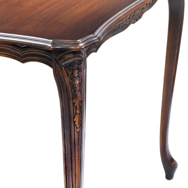 Vintage French Louis XV Game Table Set - Image 2