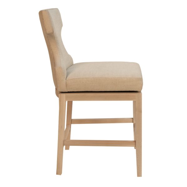 Vintage Hotel Casino Swivel Barstool Furniture - Image 4