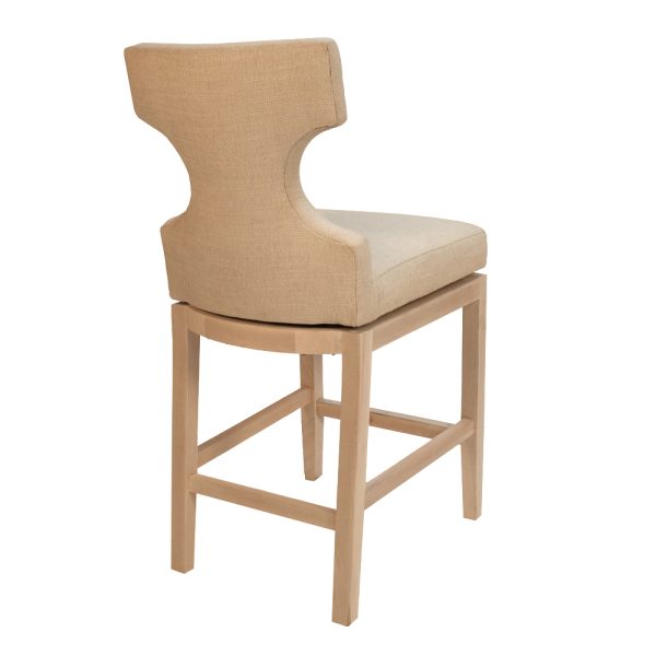 Vintage Hotel Casino Swivel Barstool Furniture - Image 2