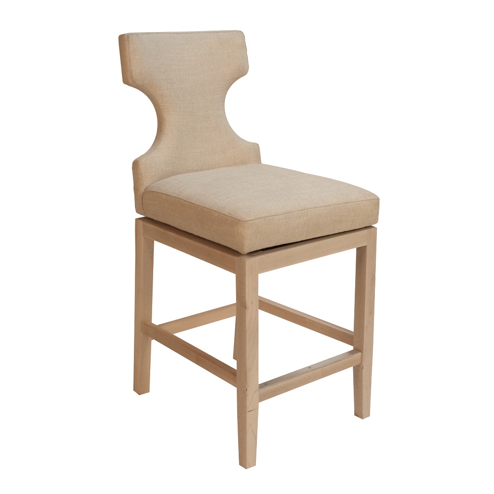 Vintage Hotel Casino Swivel Barstool Furniture