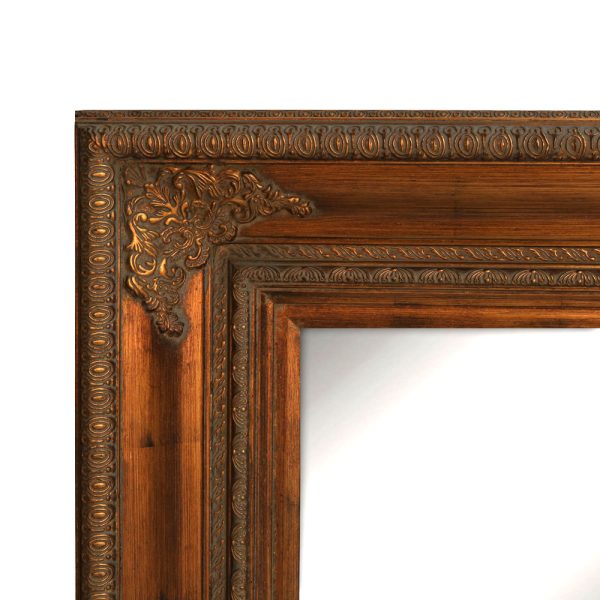 ZZ Traditional Rectangular Mirror Furniture - Image 2