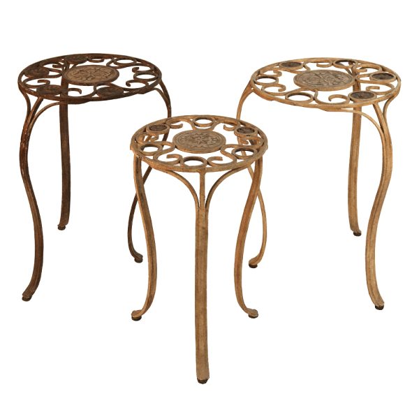Ziz Nesting Metal Accent Table - Image 7