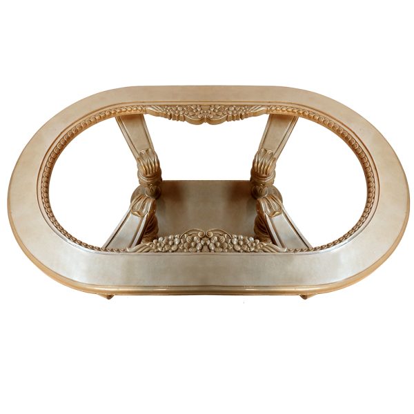 Ava Glass Top Coffee Table - Image 4