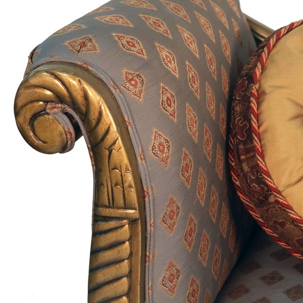 Diba High-End Custom Italian Chaise Lounge - Image 5