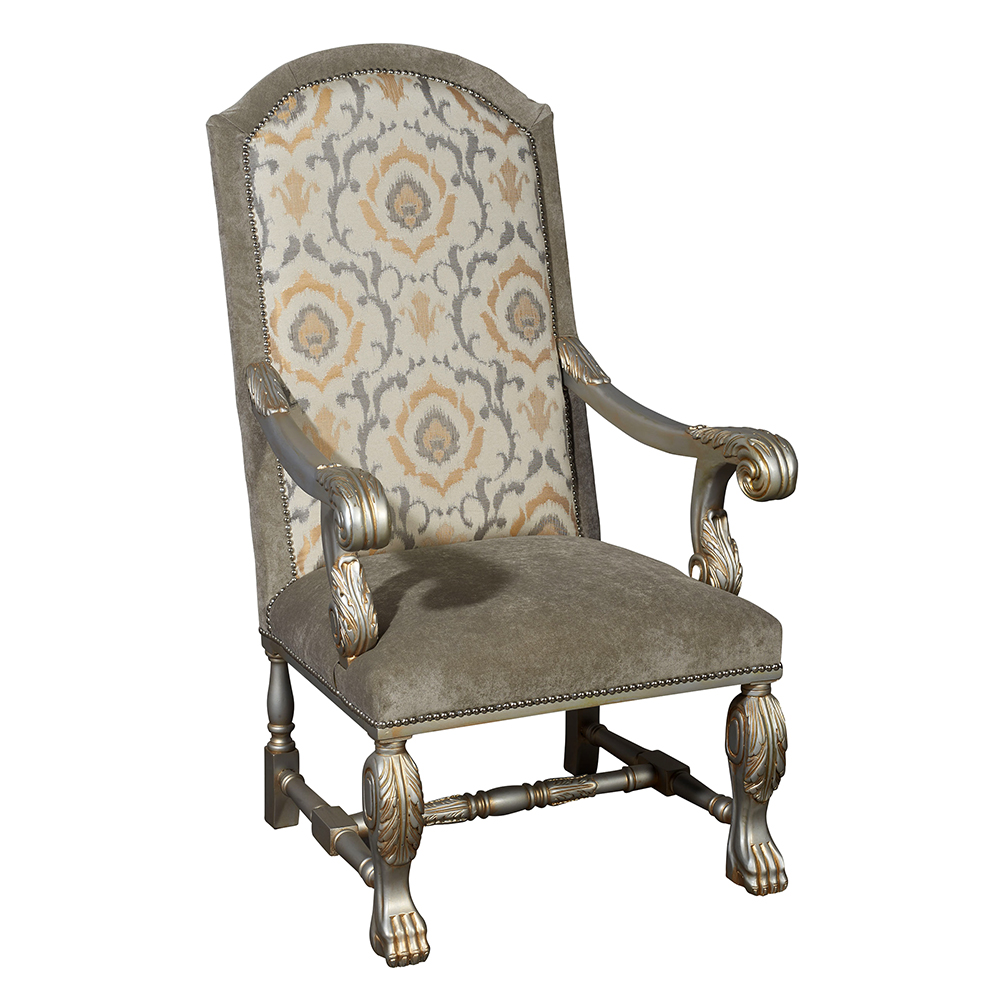 Ball and Claw Traditional Arm Chair