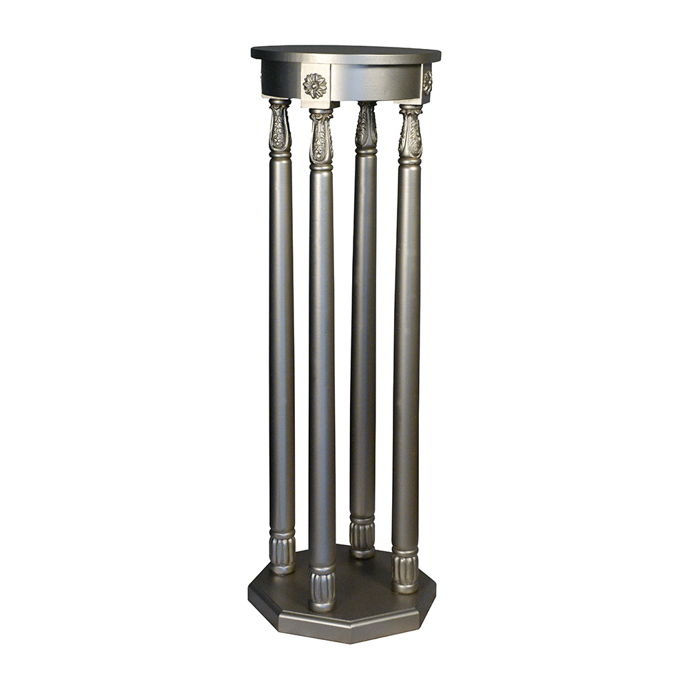 Plant Stand Silver Transitional Furniture P101-A