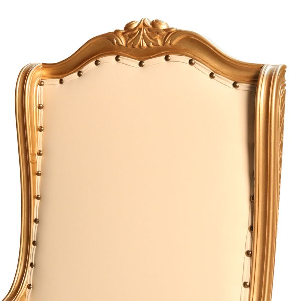 Italian Traditional Wing Back Arm Chair - Image 7