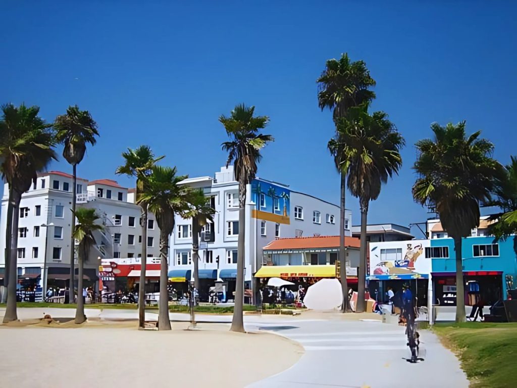 Beach bikepath, Venice, CA