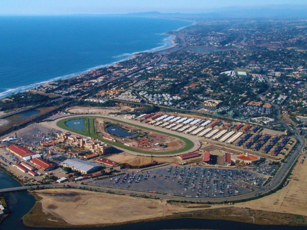 Del mar race track, Del Mar, CA
