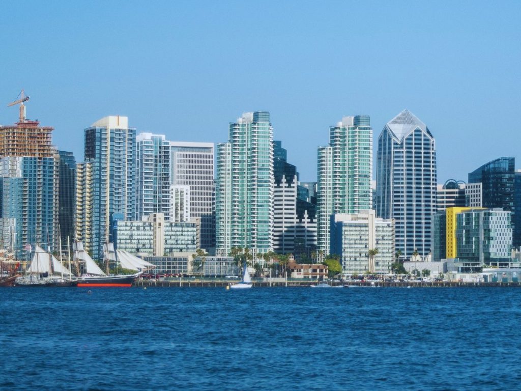 Skyline view, San Diego County, CA